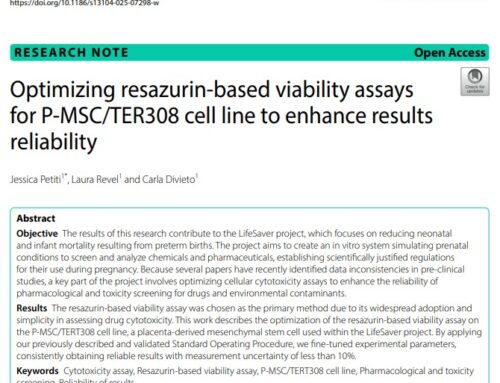 P-MSC/TERT308 as model to optimize cellular cytotoxicity assays